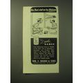 1948 Drueke Games Advertisement - Oklahoma & Gin Rummy Box