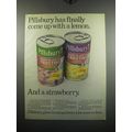 1972 Pillsbury Ready to Spread Frosting Ad - Pillsbury has finally come up with