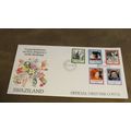1986 Swaziland FDC Cover - Queen Elizabeth II 6...