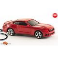 RARE KEYCHAIN RED FORD MUSTANG BLACK TINTED WIN...