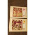 1976 GB PHQ Postcard covers - Christmas / Medie...