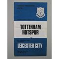 TOTTENHAM HOTSPUR v LEICESTER CITY Div1 21/04/1973