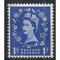 1960 SG611 1d Ultramarine Wilding Wmk Crowns Ph...