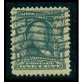 Used 300 1c Benjamin Franklin Fine M08585
