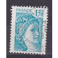 FRANCE 1977 SABINE 1.70F USED SG2230 #1
