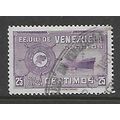 VENEZUELA 1948 COLOMBIA MERCHANT MARINE 25c VIO...