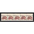 1898Ab 4c Stagecoach Fine MNH Dry Gum PNC 5/5 L...