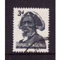 PAPUA NEW GUINEA 1961 SG 29 3d TRIBAL ELDER IND...