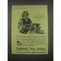 1949 Goddard's Silver Polishes Ad - Paul Storr