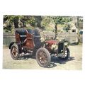 1906 CAILLAC veteran car vintage unused postcar...