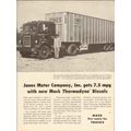 MACK TRUCKS 1956 Jones Motor Company thermodyne...