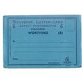 6 coloured views of WORTHING, SUSSEX unused vin...