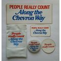 Vintage Chevron / People Really Count... Sticke...