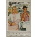 1979 Patons 1646 sleeveless top & shortie cardi...
