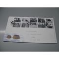 2001 GB Cover / FDC - Cats & Dogs, Black & Whit...