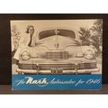 The Nash Ambassador for 1946 Sales Brochure