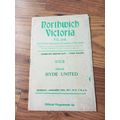 1976/77 Northwich Victoria vs Hyde United - Che...