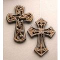 Unique Set of 4 Cast Iron Crosses