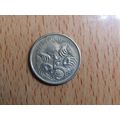 Australia 1990 5 Cents Coin