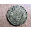 France Republic 1932 2 Francs Coin