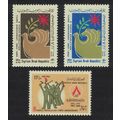 Syria Baathist Revolution 3v 1966 MNH SG#904-906