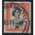 New Zealand Queen Elizabeth II 1Sh9d T2 1954 Ca...