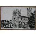 1952 postcard Canterbury Cathedral