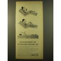 1961 Simmons Beautyrest adjustable bed Ad - Col...