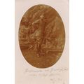 French Soldier 1918 Hand Signed Portrait Old WW...