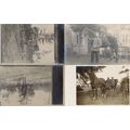French Mounted WW1 Horse Soldiers 4x Old War Po...