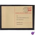1959 SWITZERLAND PREPAID POSTCARD 25C RORSCHBAC...