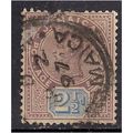 Jamaica 1889 - 91 QV 2 1/2d Purple & Blue Stamp...