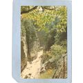 New York Ausable Chasm Vertical Sandstone Walls...
