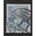JAPAN 1914 1 1/2s BLUE SG 232 FINE USED#