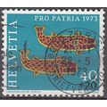 Helvetia 1973 Michel 998 O Cote (2009) 1.20 € P...