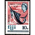 Fiji 1970 Queen Elizabeth II 10c Royal Visit 19...
