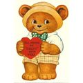 Advertising GRUFF BEAR Postcard (Mayfair BB 782)