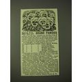 1900 John Lewis Childs Grand Pansies Ad - Speci...