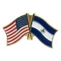 United States and Nicaragua Flag Hat Tac or Lap...