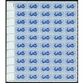 1070, Mint Sheet Half Gummed With Postal Reject...