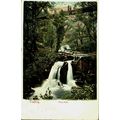Trefriw, Fairy Falls, Wales, Peacock Autochrom ...