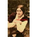 Flemish Lace Worn By Woman, Nels, Postcard, 1930s