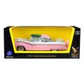 1955 Ford Crown Victoria Pink and White 1/43 Di...