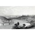 CONSTANTINOPLE FROM THE HEIGHTS ABOVE EYOUB 184...