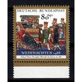 Germany 1988, Christmas issue w/ lower margins....