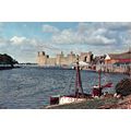 D100184 Caernarvon Castle. North Wales. Dixon