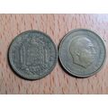 Spain 1953 Franco 1947-53* 1 Peseta Coin