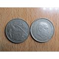 Spain 1969 Franco 1957-1969* 25 Peseta Coin