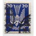 EMPIRE GERMANY 1924 AIR AIRMAIL MAIL 20Pf DIVIN...