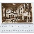 vintage postcard Dining Room, Alnwick Castle